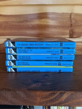 Set of Five Hardy Boys Books 26-30